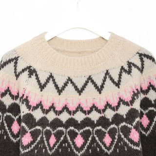 Heart Nordic Knit