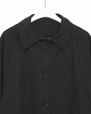 Raglan Shoulder Single Long Trench Coat