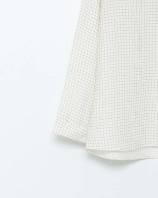 Oversized check shirt