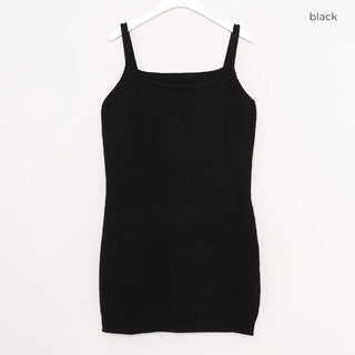 Knit bustier dress