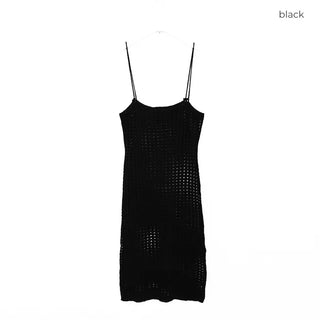 Mesh camisole dress