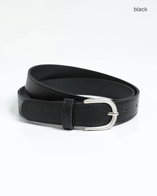 Antique round buckle belt