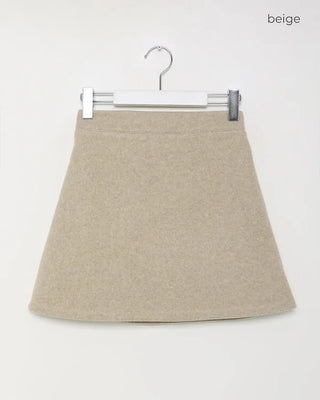 A-line mini skirt