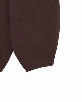 (Unisex) Brown Cotton Balloon Pants