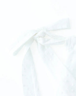 (ORIGINAL) Eyelet Tiered Ribbon Sleeveless Dress