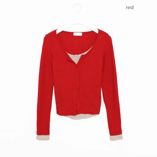 Ribbed Cardigan