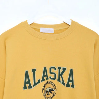 Simple lettering sweatshirt