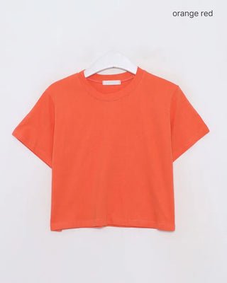 Easy Cropped T-Shirt
