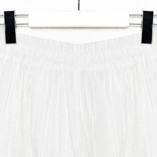 Frilled tiered skirt