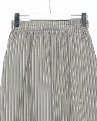 Striped Wrinkle Wide Easy Pants