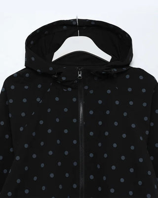 Polka Dot Mountain Hooded Parka