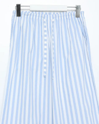 Striped Easy Pants with Waist String