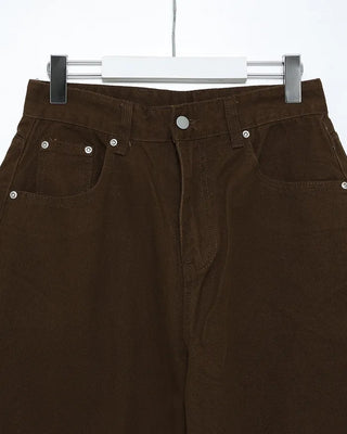 Basic wide cotton pants