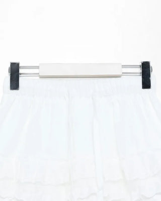 Lace frill shorts