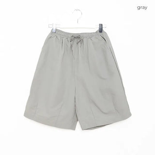 Oversized wide-leg shorts