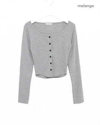 Slim-fit layered cardigan