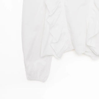 Square frill blouse