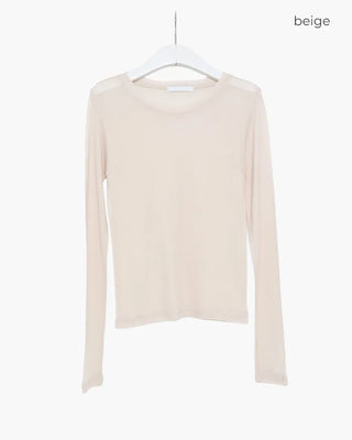 Tencel Basic Long Sleeve T-Shirt