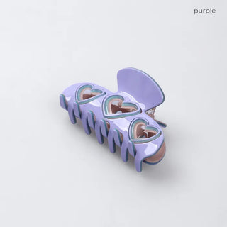 Heart Hole Hair Clip
