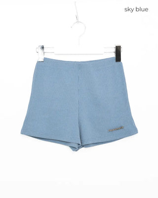 Charm Point Ribbed Shorts