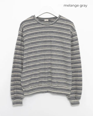 Double-border fleece pullover