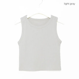 Basic Ribbed Sleeveless