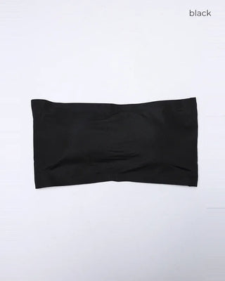 Seamless tube top bra