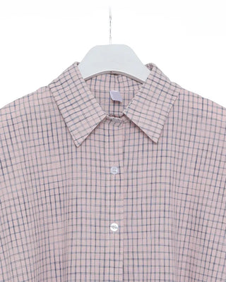 Graph check half-sleeve shirt