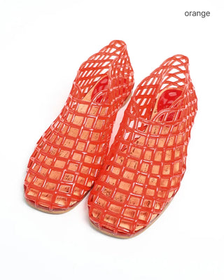 Mesh Jelly Sandals