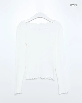 Punching Wave Point Long Sleeve T-Shirt