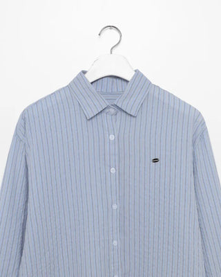 Striped pendant shirt