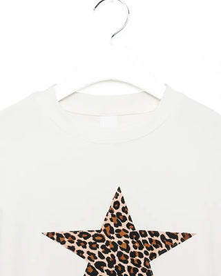 Leopard Star Short-Sleeved T-Shirt