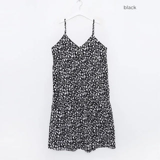 Leopard print long dress