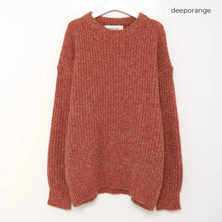 Melange Basic Round Knit