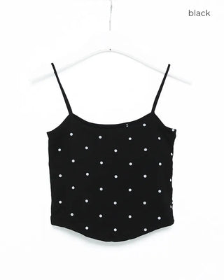 Polka dot camisole