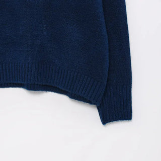 Simple Warm Round Knit
