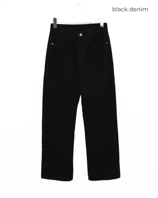 Standard Fit Straight Denim