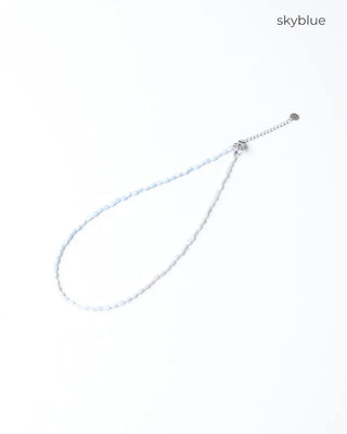 Almond Stone Necklace