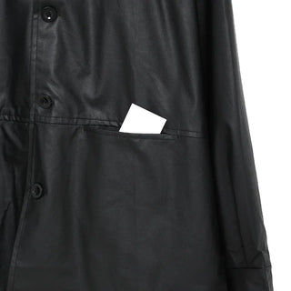Simple leather jacket