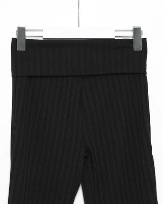 Striped leggings bootcut pants