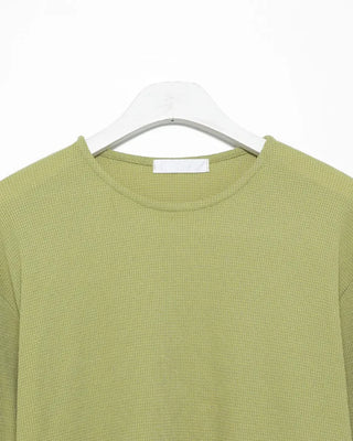 Waffle Crop Long Sleeve