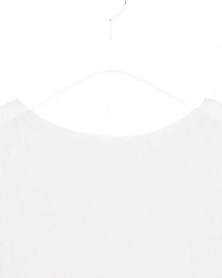 Lace sheer short-sleeved T-shirt