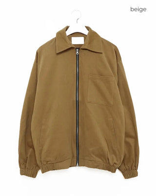 Color pocket zipper jacket