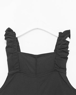 Frill Sleeveless Jumpsuit