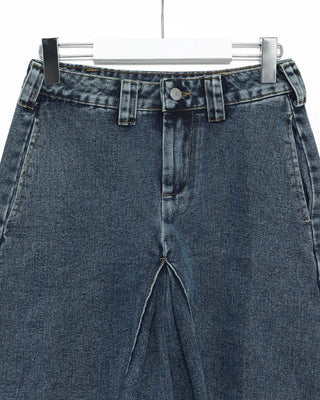 Wide inseam half pants