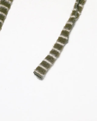 Border Hairy Knit Tie