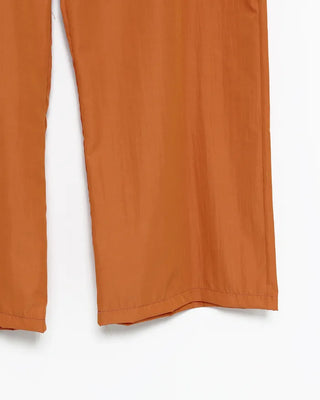 Ice-colored elastic waist pants