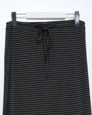 Striped strap long skirt