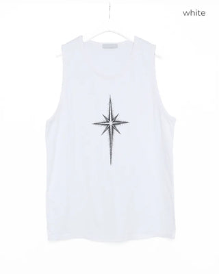 (Unisex) Shooting Star Pigment Tank Top