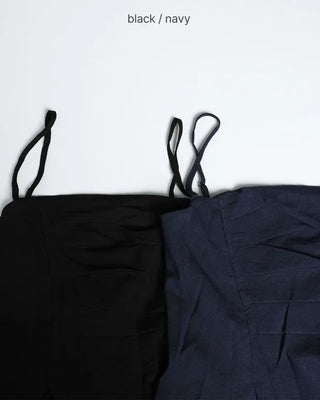 3-piece scarf set camisole set